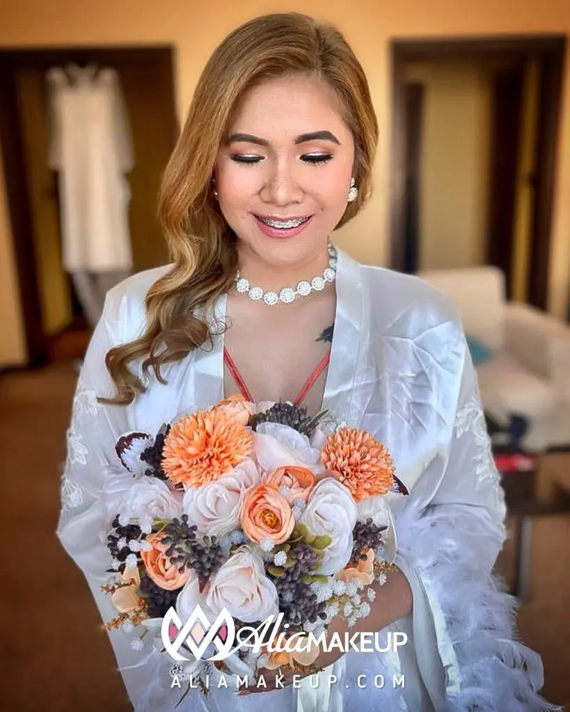Ana bridal makeup by Alia Makeup