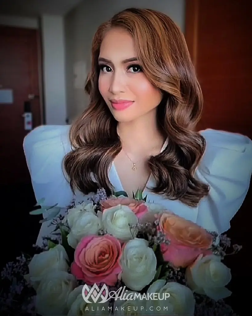 Zhara-Mae bridal makeup by Alia Makeup